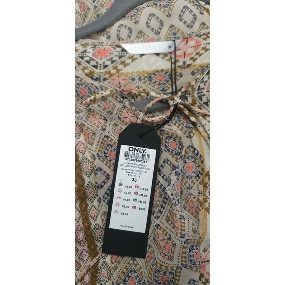 ONLY  DRESERT DELUXE MAXI DRESS Size L - Picture 4 of 8